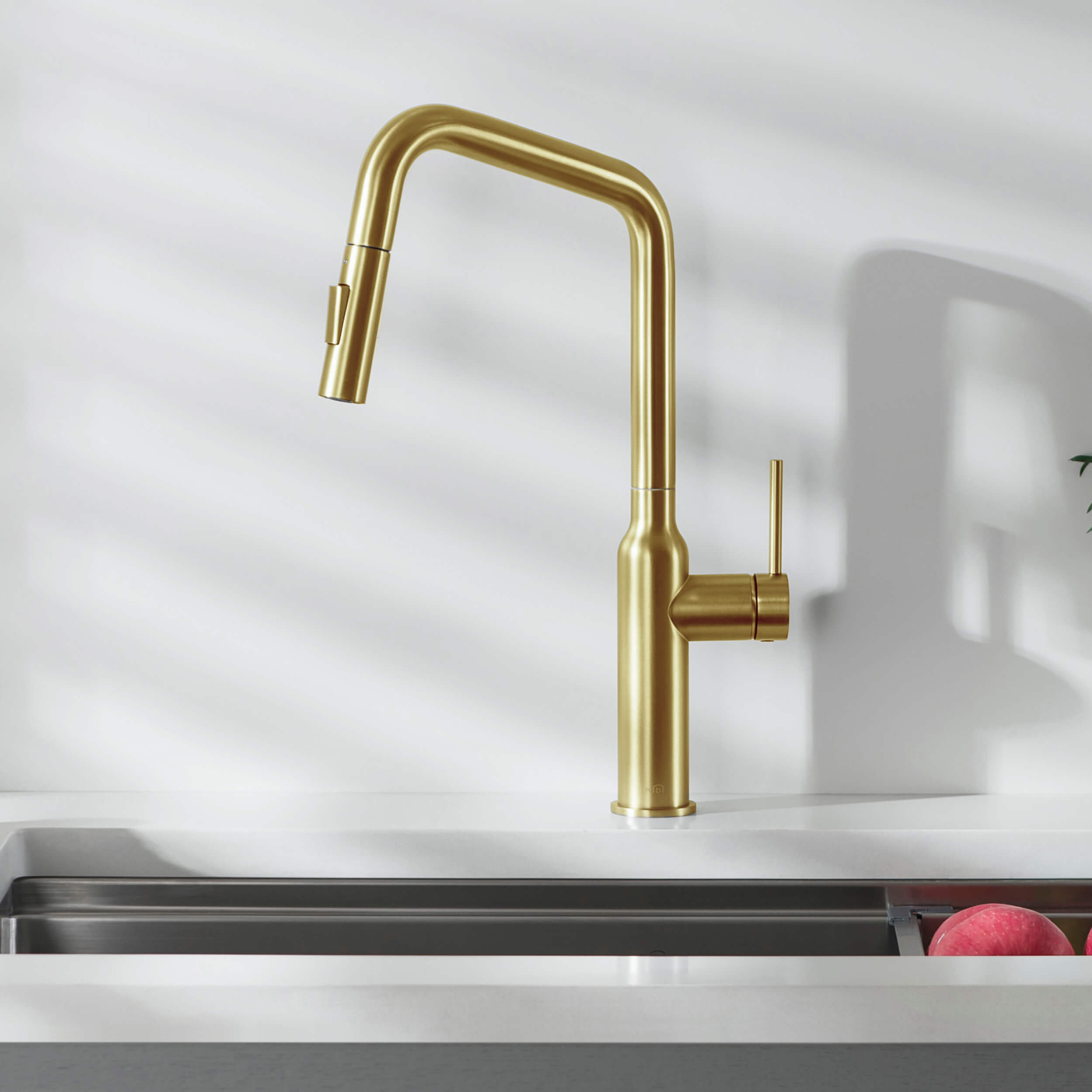 KIBI USA KIBI Macon Pull Down Kitchen Faucet & Reviews | Wayfair