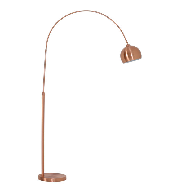 rose gold and grey floor lamp