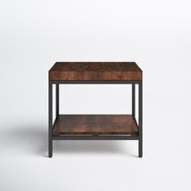 oblong end table