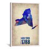 Icanvas Map Wall Art You Ll Love In 2021 Wayfair