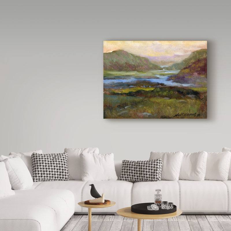Trademark Art County Cork 14 Acrylic Painting Print On Wrapped