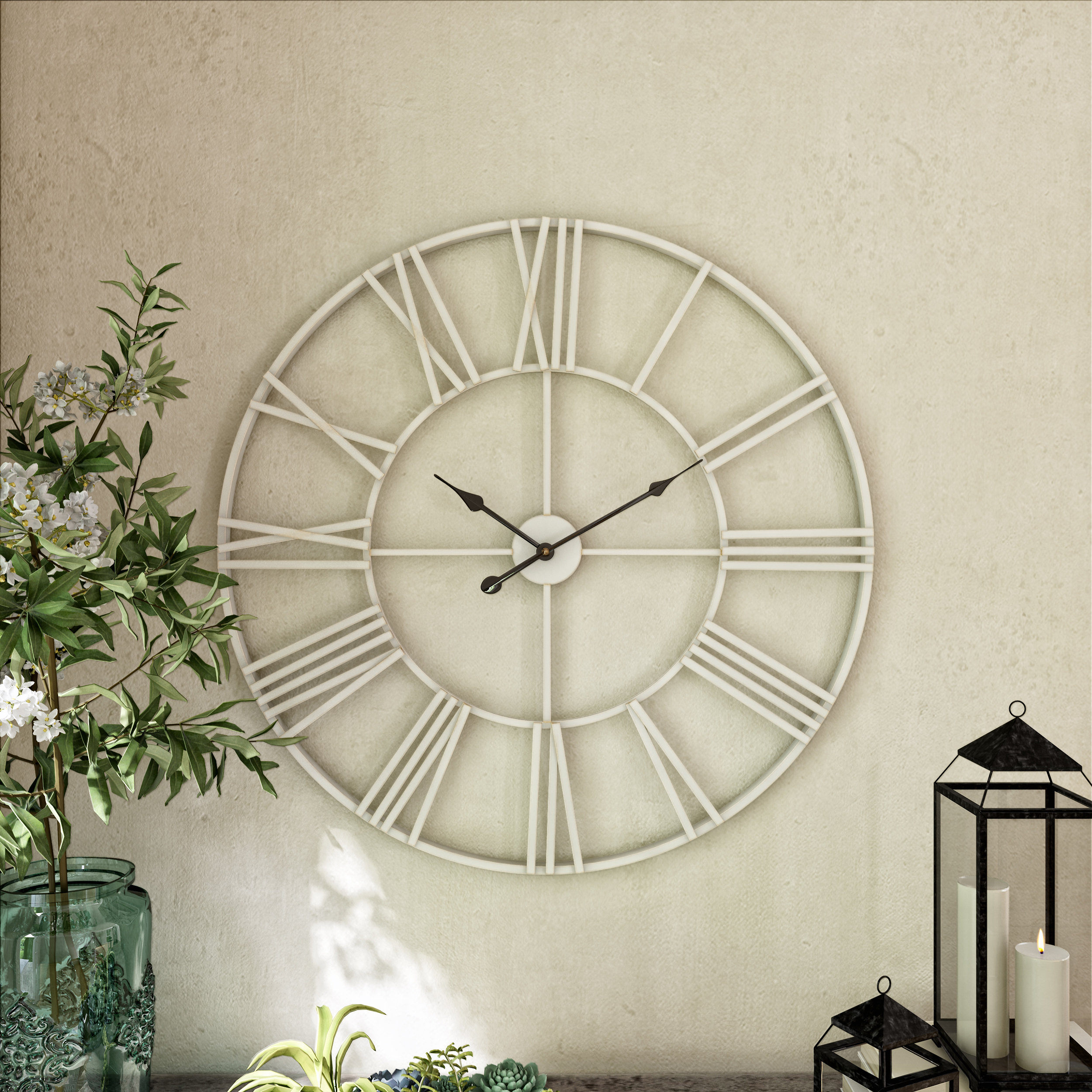 Modern Contemporary White Wall Clocks You Ll Love In 2021 Wayfair
