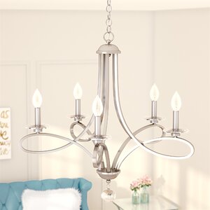 Berger 5-Light Candle-Style Chandelier