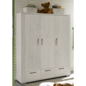 Drehtürenschrank Ziggo, 185 cm H x 132 cm B x 5..