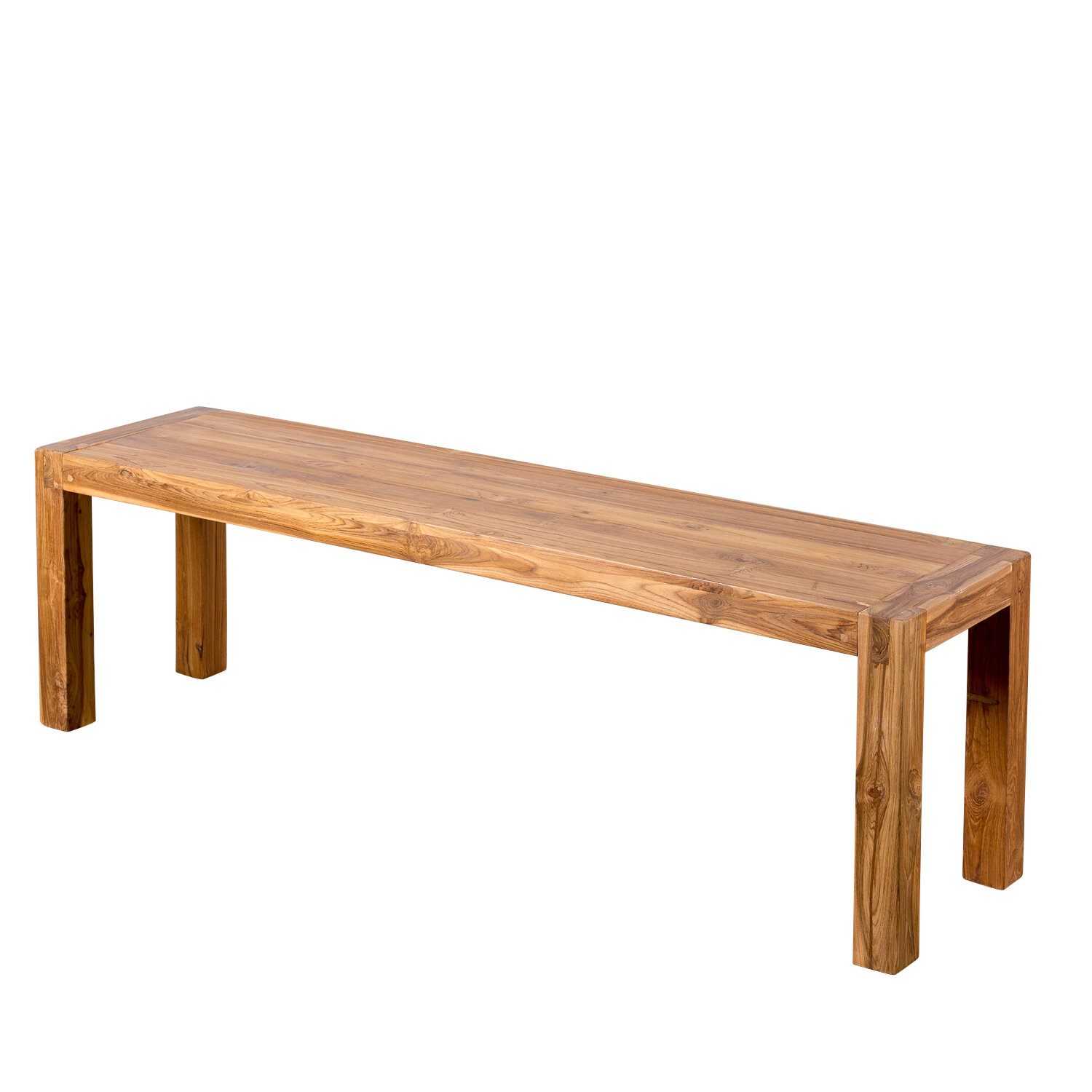 Millwood Pines Lovina Wood Bench Wayfair