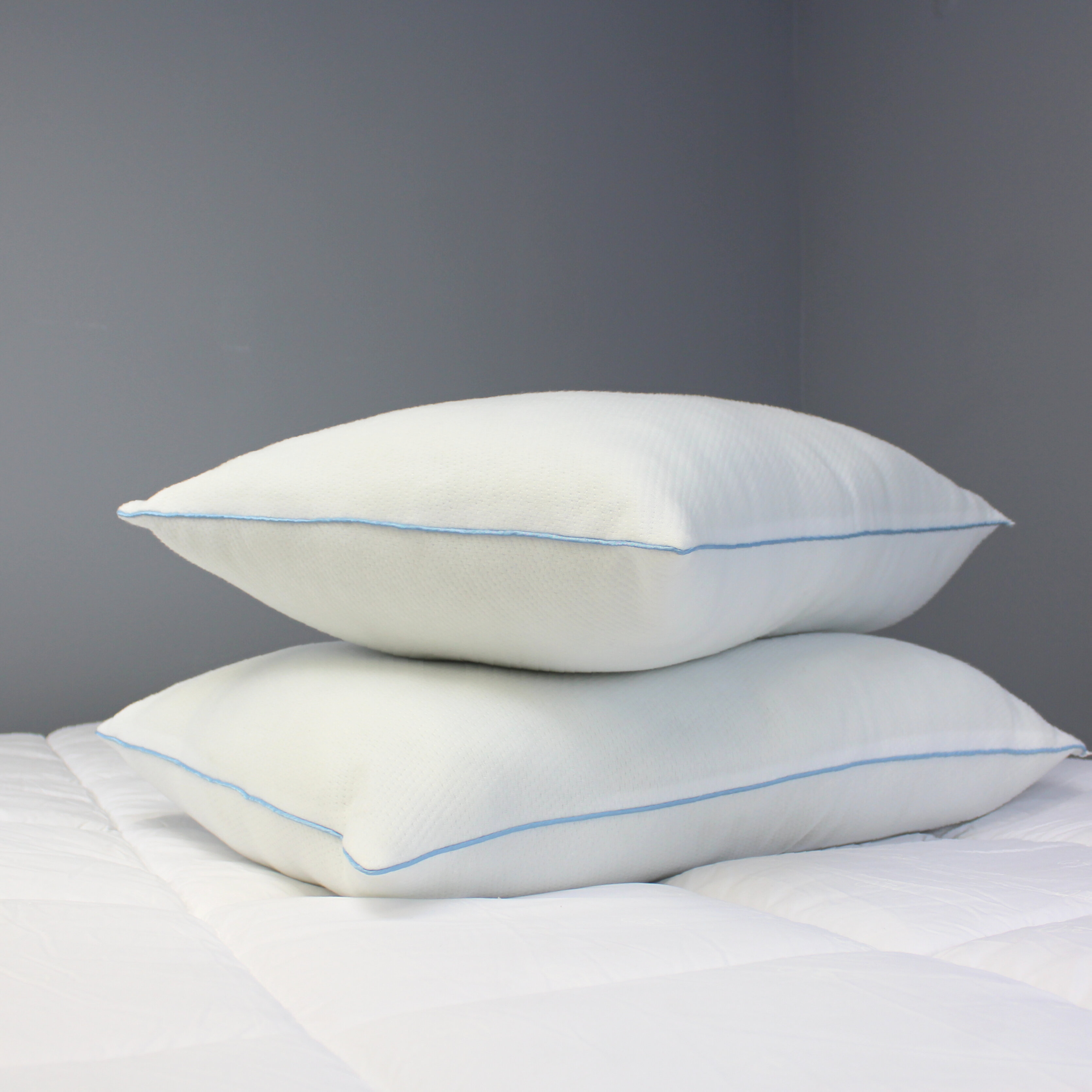 Pegasus Home Fashions Iso Pedic Tranquility Fresh Medium Polyester Jumbo Bed Pillow Reviews Wayfair