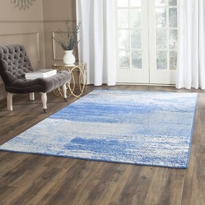 Costa Mesa Silver/Blue Area Rug