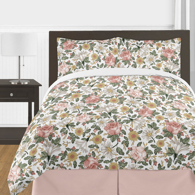 Sweet Jojo Designs Vintage Floral Comforter Set Reviews Wayfair