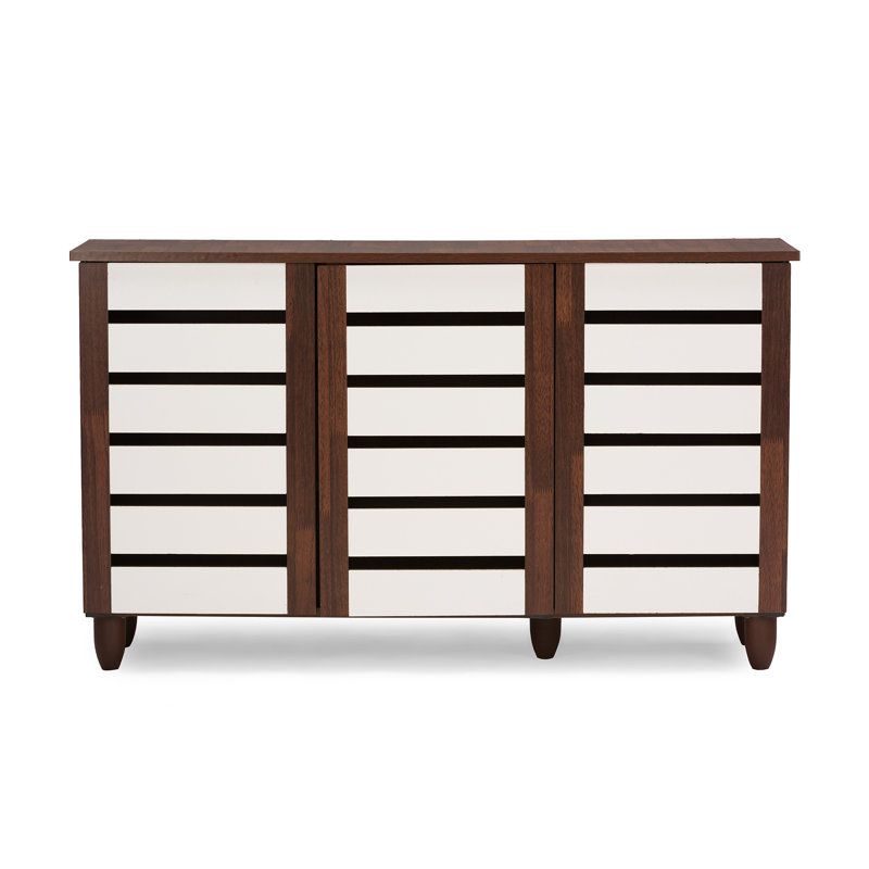 Brayden Studio 14-Pair Shoe Storage Cabinet