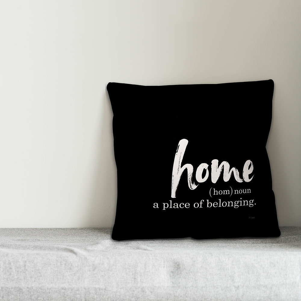 Jaxn Home Definition Throw Pillow Wayfair