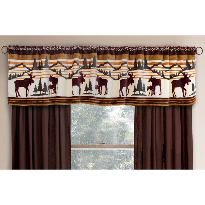 Loon Peak Haynes Cabin 80 Window Valence Wayfair