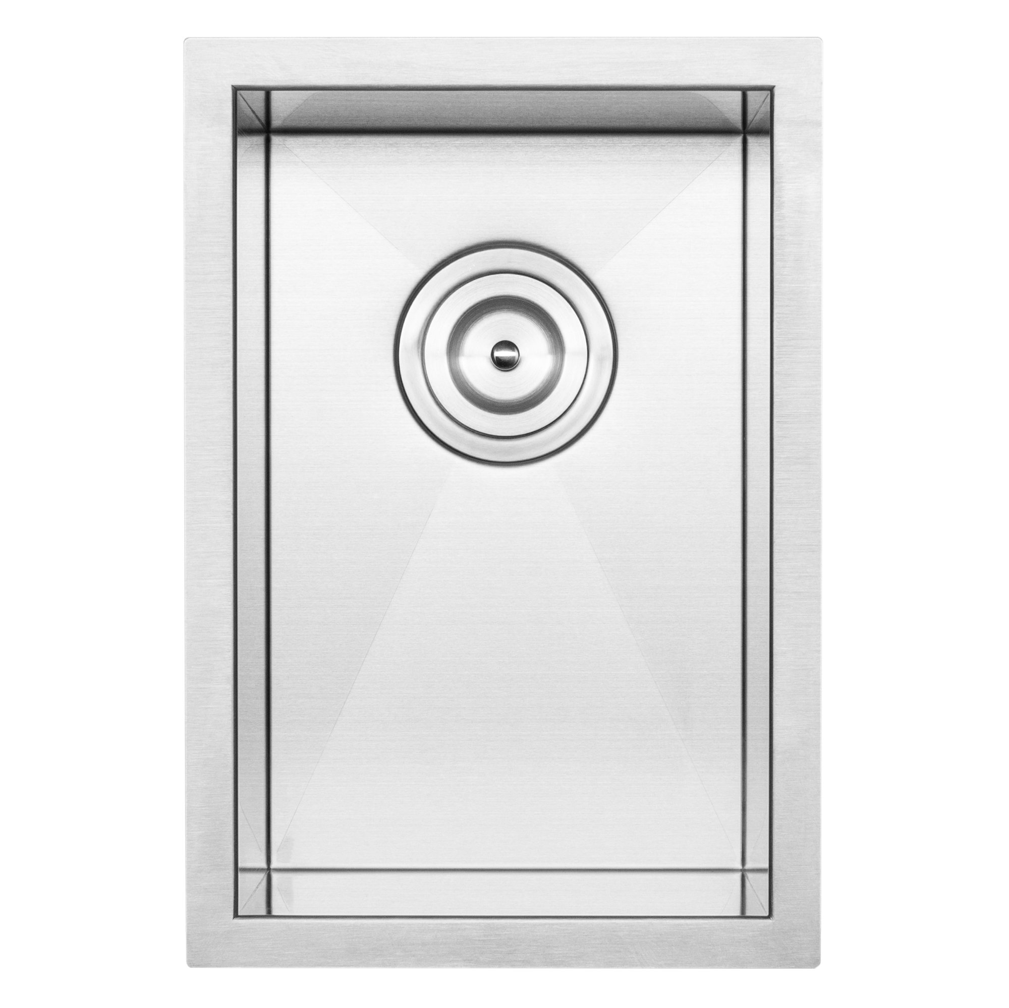 Ticor Sinks Pacific Series 16Gauge Stainless Steel 18" L x 12" W