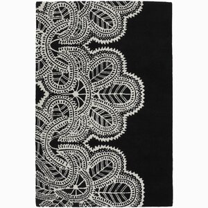 Areyanna Cactus Black/White Area Rug