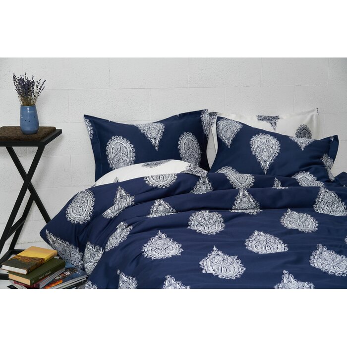 Bloomsbury Market Shian 215 Tc Duvet Cover Set Wayfair Co Uk