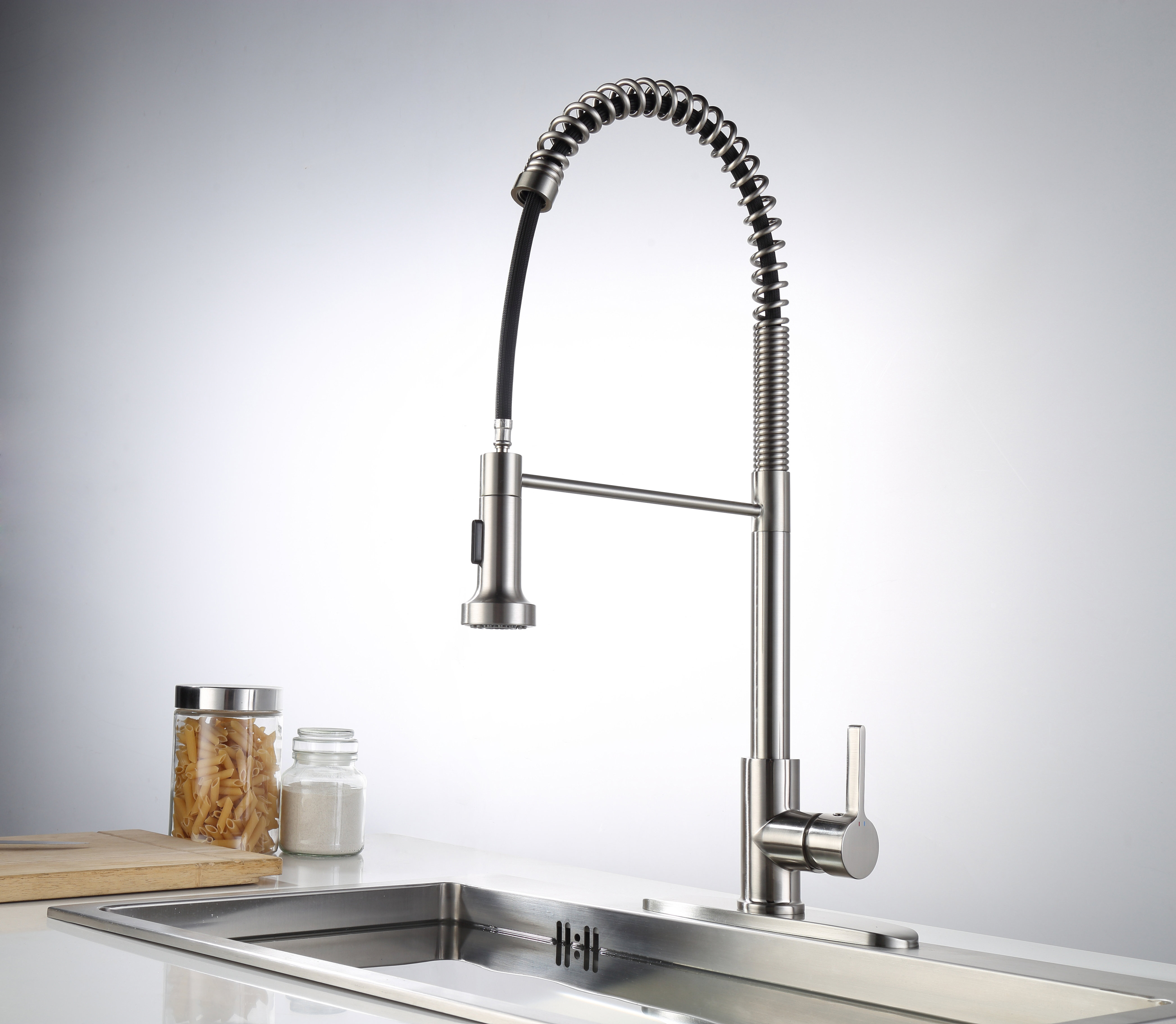 Kingmore Maestoso Pull Down Kitchen Faucet Wayfair