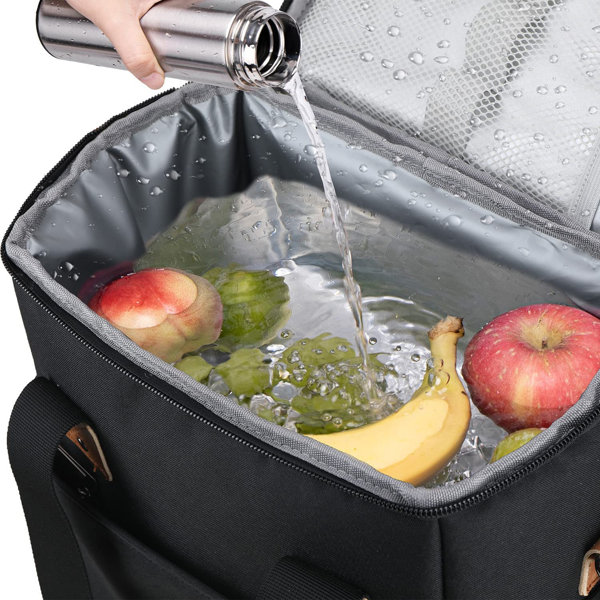 6 bottle wine tote bolsa