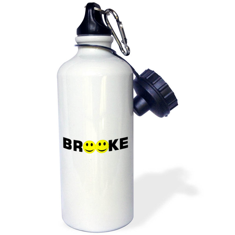 3drose Print Of With Smiley Face 21 Oz Stainless Steel Water Bottle Wayfair