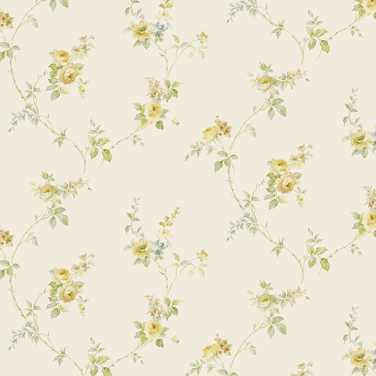 Laurel Foundry Modern Farmhouse Stockard Floral Wallpaper & Reviews 