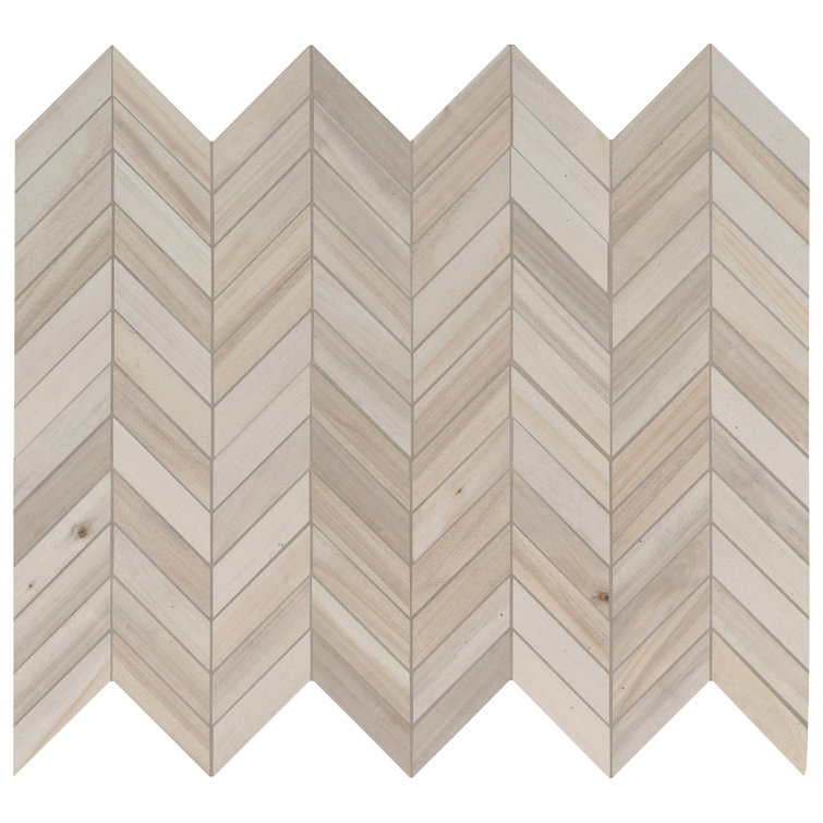 Msi Havenwood Random Sized Porcelain Wood Look Mosaic Tile Reviews Wayfair