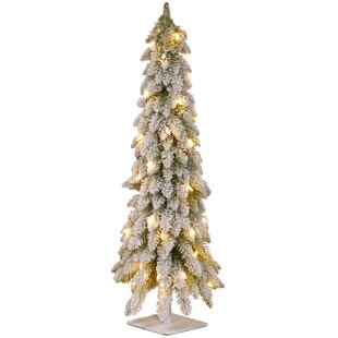 Wayfair | 3 Foot Pre-Lit Christmas Trees You'll Love In 2022