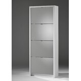 Tall Mirror Shoe Cabinet Wayfair Co Uk