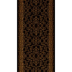 Sanchore Black Area Rug