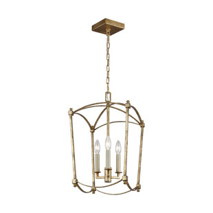 Macon 3-Light Lantern Chandelier by
