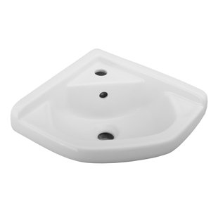 Corner Bathroom Sinks You Ll Love Wayfair Quickview Barclay Vitreous China 19 88 Wall Mount Bathroom