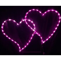 Bedroom Table Christmas Valentine?s Day Decoration Living Room Novelty Star Heart Night Lights Warm White LED Lamp 
