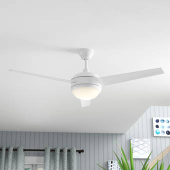 Hunter Fan 36 Aker 3 Blade Led Ceiling Fan With Light Kit