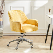 wayfair yellow office chair