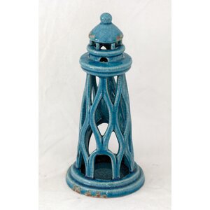 Reynolds Ceramic Lighthouse Sculpture