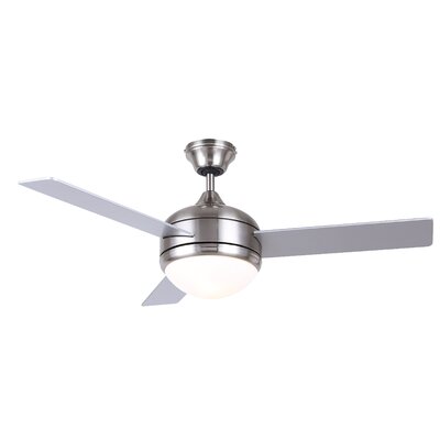 Zipcode Design 48 Dennis 3 Blade Ceiling Fan With Remote