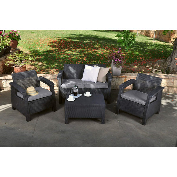 Keter Corfu Patio Furniture Wayfair