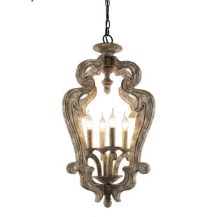 Bevis 4-Light Lantern Pendant by