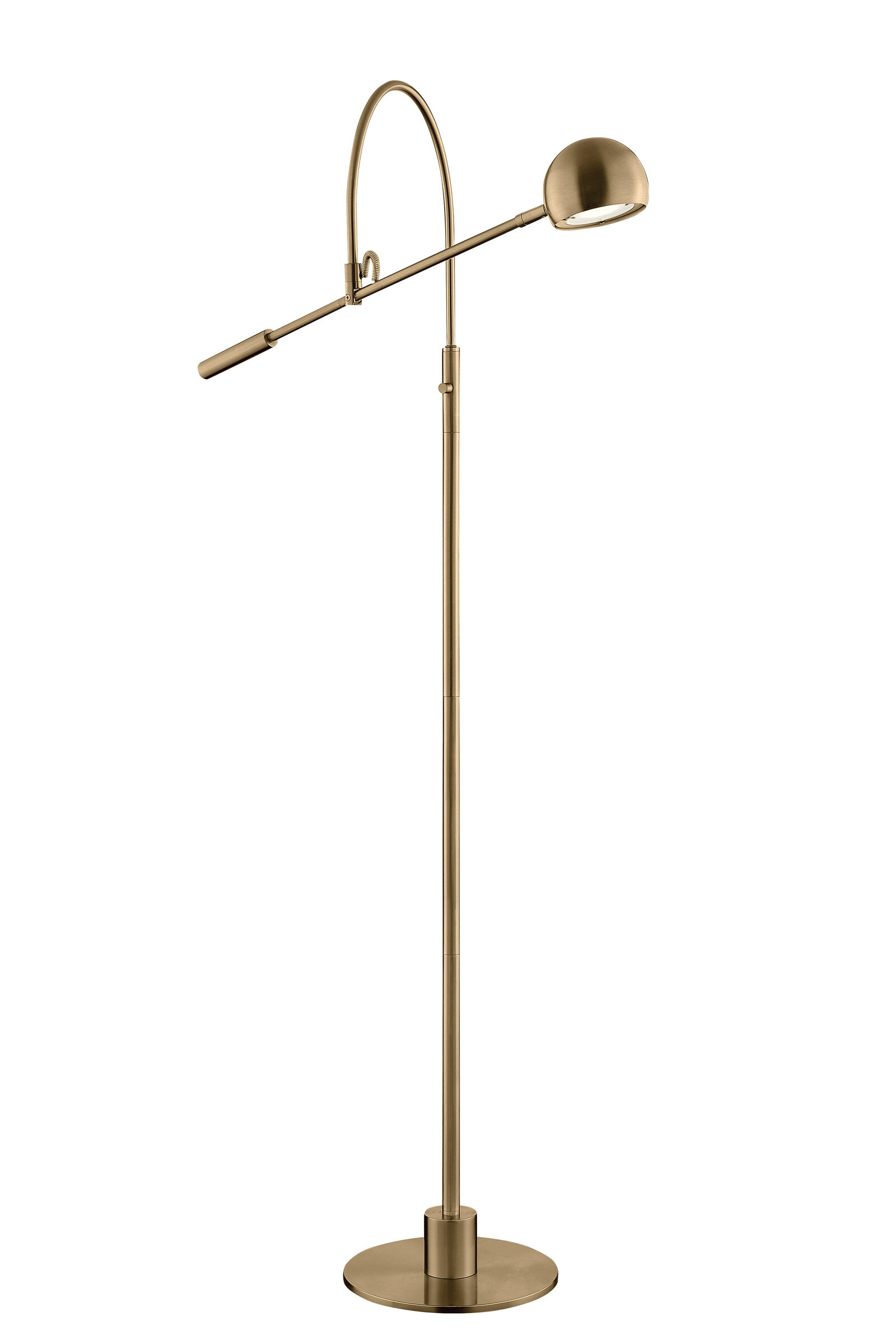 Faucette 64 Led Swing Arm Floor Lamp