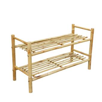 Sunbeam 2 Tier 6 Pair Shoe Rack Wayfair