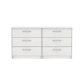 Pannell 8 Drawer Double Dresser Reviews Allmodern