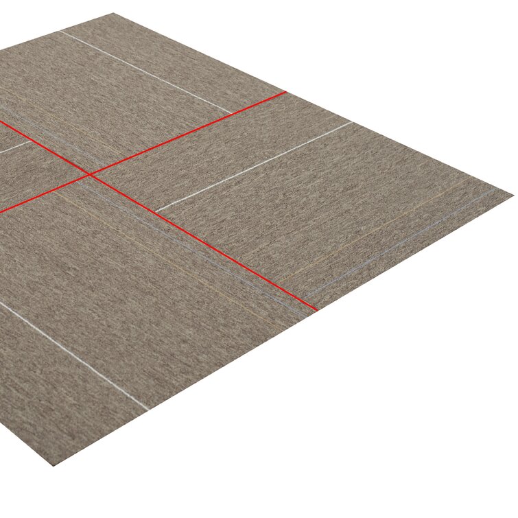 SSF 24" x 24" Level Loop Adhesive Tabs Carpet Tile | Wayfair