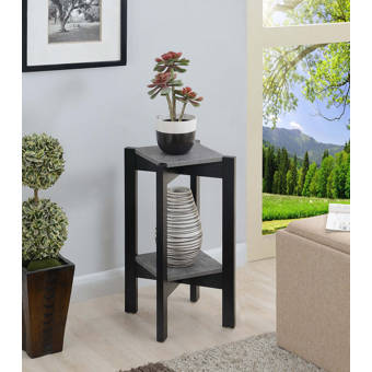 Ebern Designs Istratova Round Etagere Plant Stand Reviews Wayfair