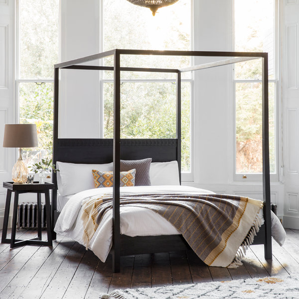 Four Poster Bed Frame Wayfair Co Uk