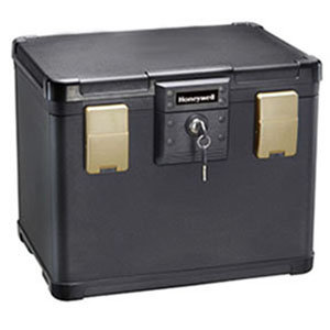 Review 0.6 CuFt 30 Minute Waterproof Fire File Molded Chest by Honeywell