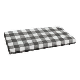 Buffalo Plaid Bench Cushion Wayfair