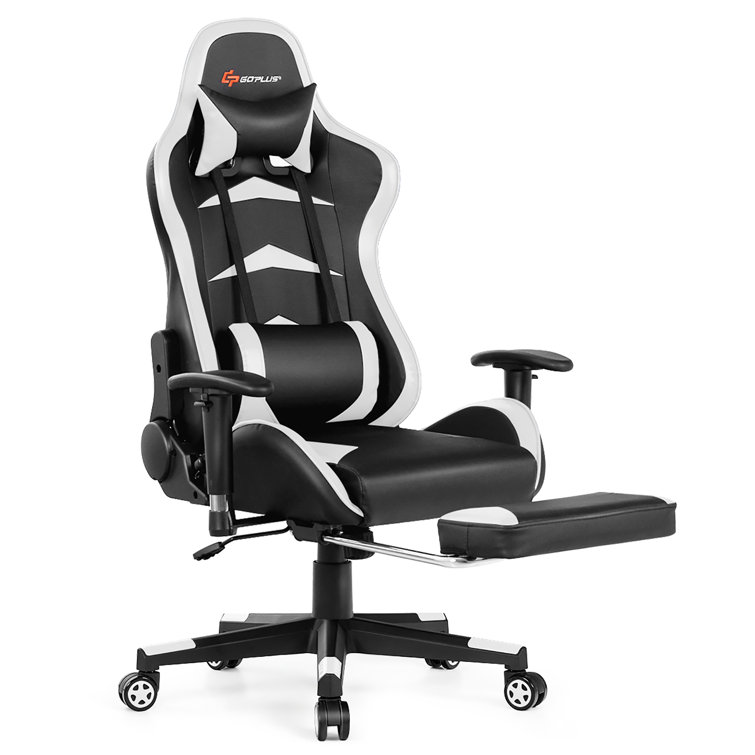 Costway Goplus Massage Pc Racing Game Chair Reviews Wayfair