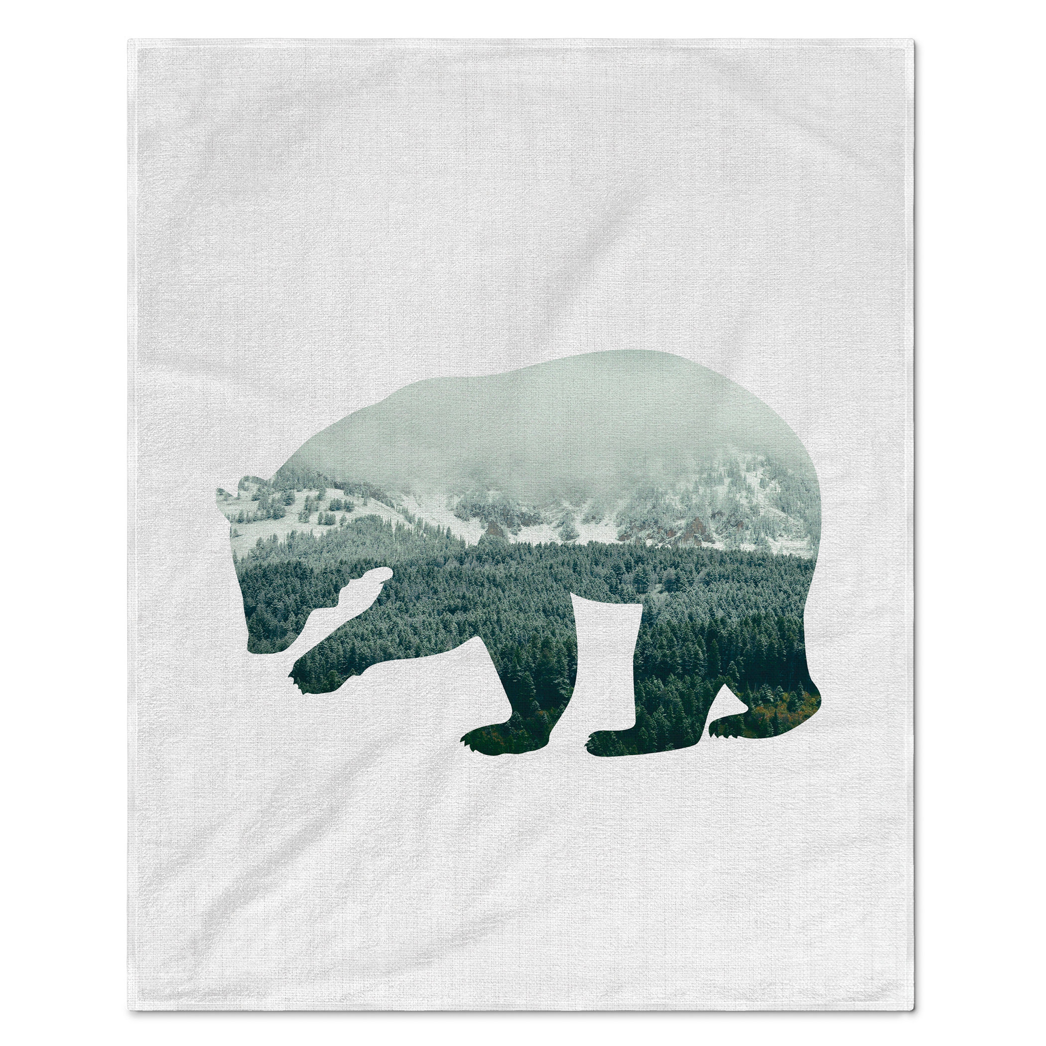 grizzly bear blanket