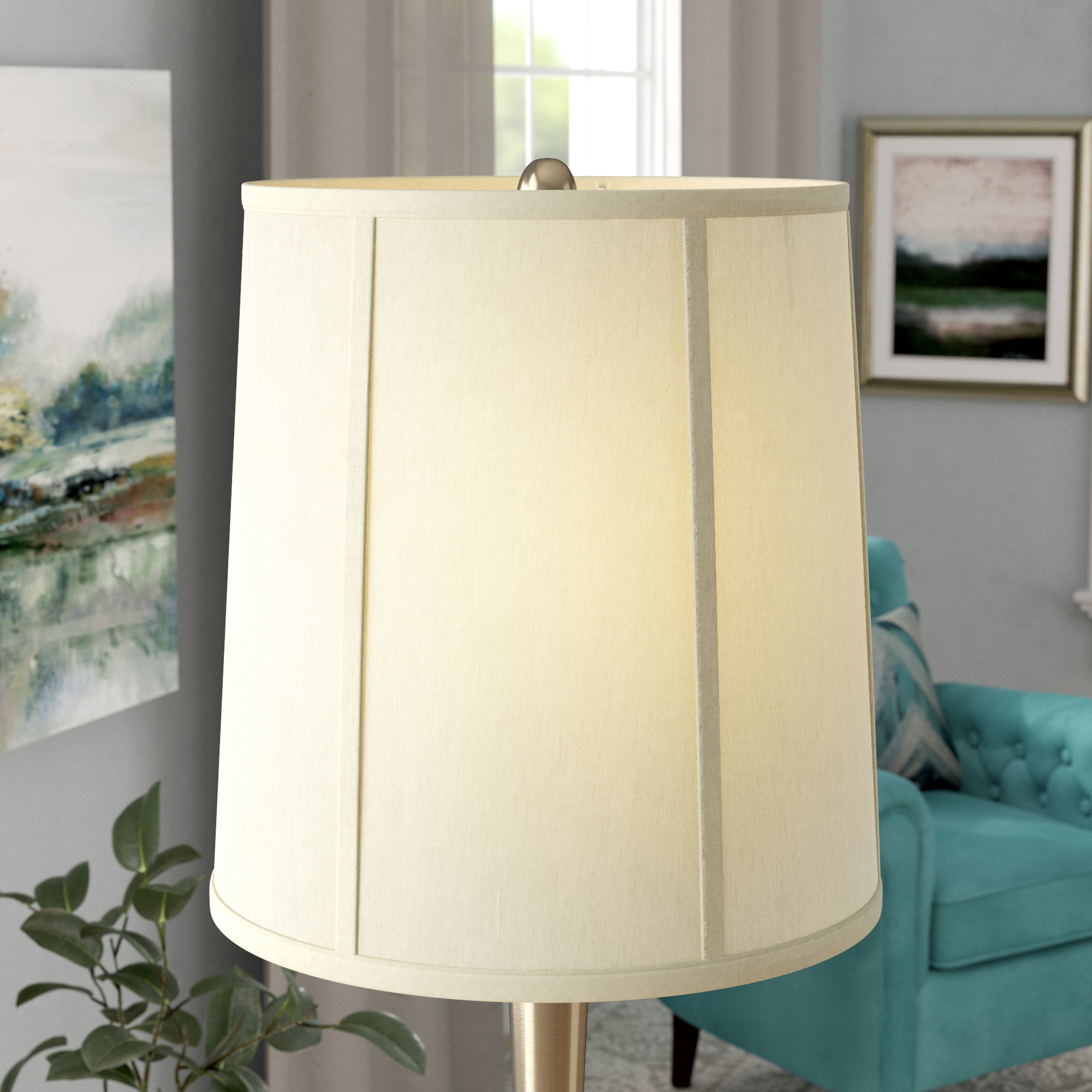 Darby Home Co 14 Linen Drum Lamp Shade Reviews Wayfair