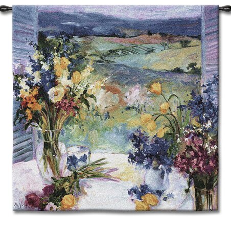 Tuscany Floral Small by Allayn Stevens Tapestry