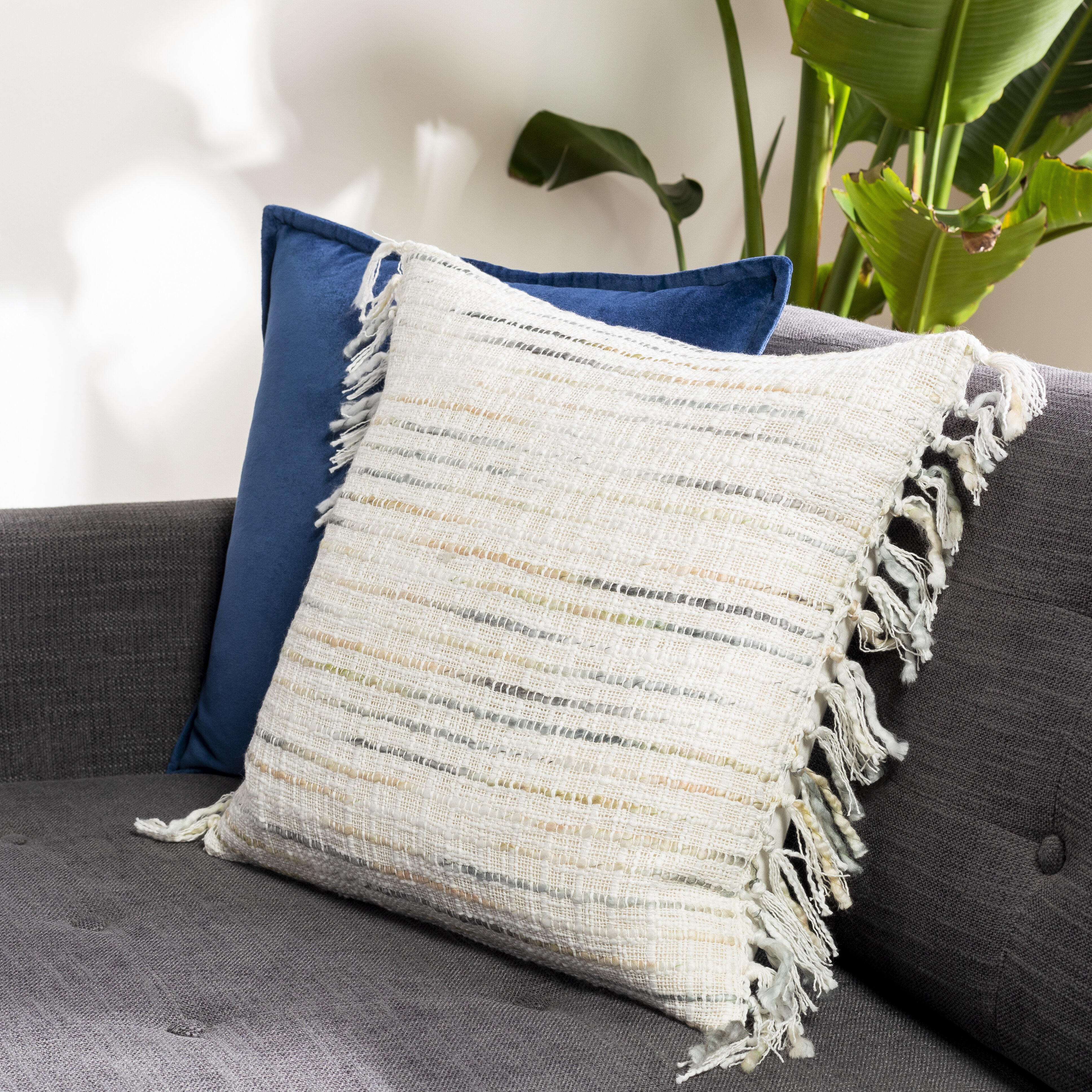 bohemian pillows and throws