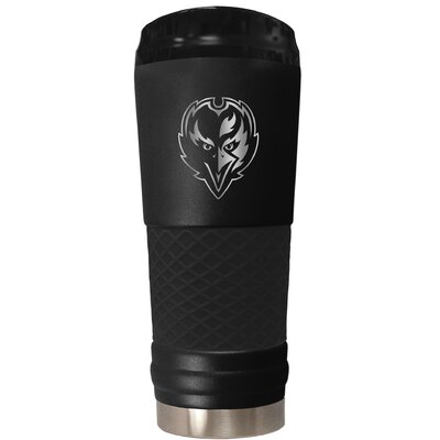 Great American Products Tennessee Titans 16 oz Travel Tumbler with Metallic Honeycomb Design Wrap