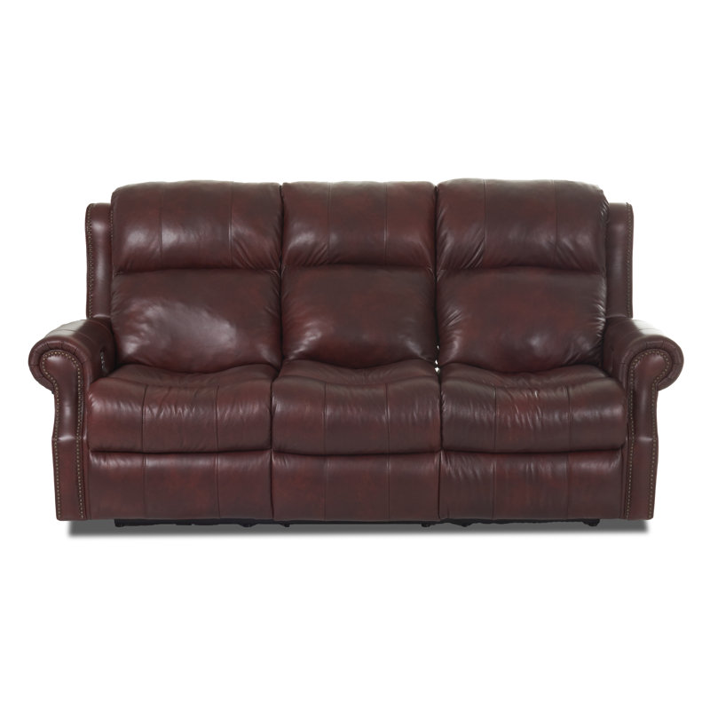 Red Barrel Studio Defiance Reclining Sofa With Headrest Support Defiance Reclining Sofa